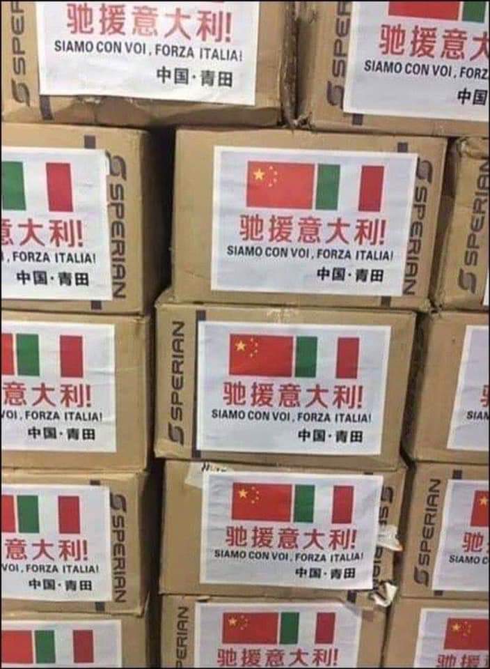 Comienza a llegar la ayuda china a Italia - El Común